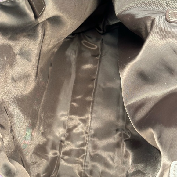 Henri Bendel  Izak Artistic Purple and Brown Tote Shoulder Bag + H.B. Dusty NWOT - Picture 5 of 13